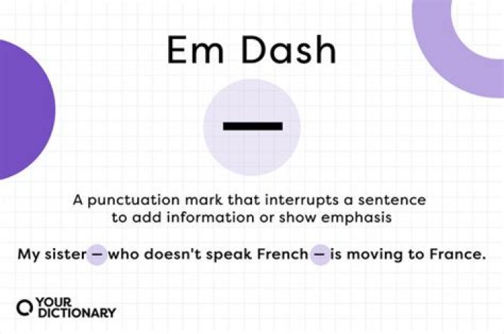 How do you use dashes correctly?