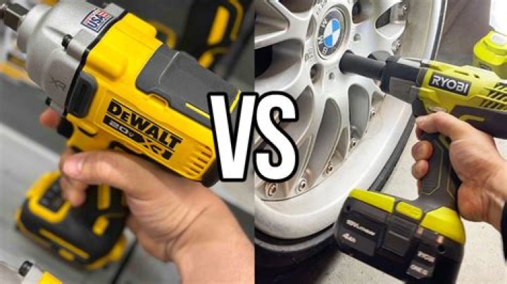 How does Ryobi compared to DeWALT?