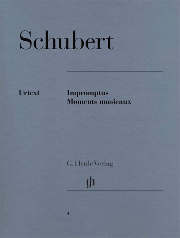 How many impromptus did schubert write?