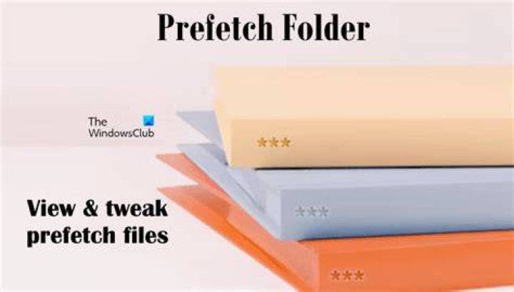 What is prefetch folder?