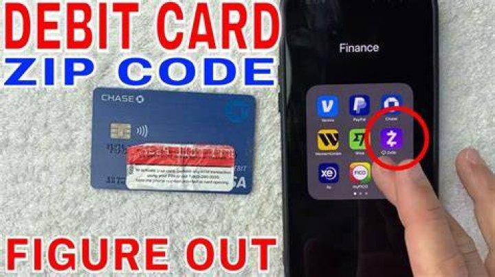 Whats a zip code on a debit card?