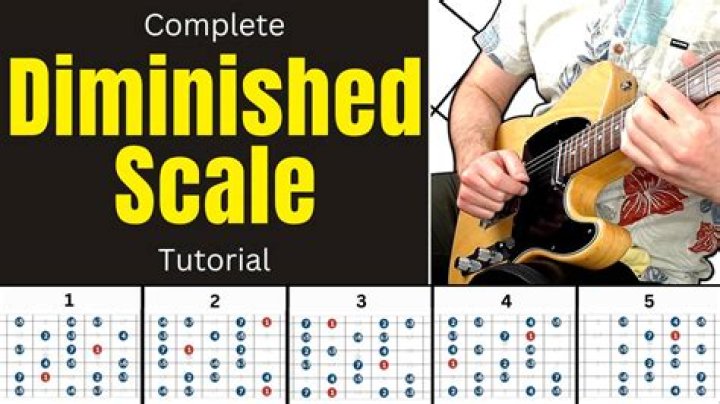 When to use diminished scale?