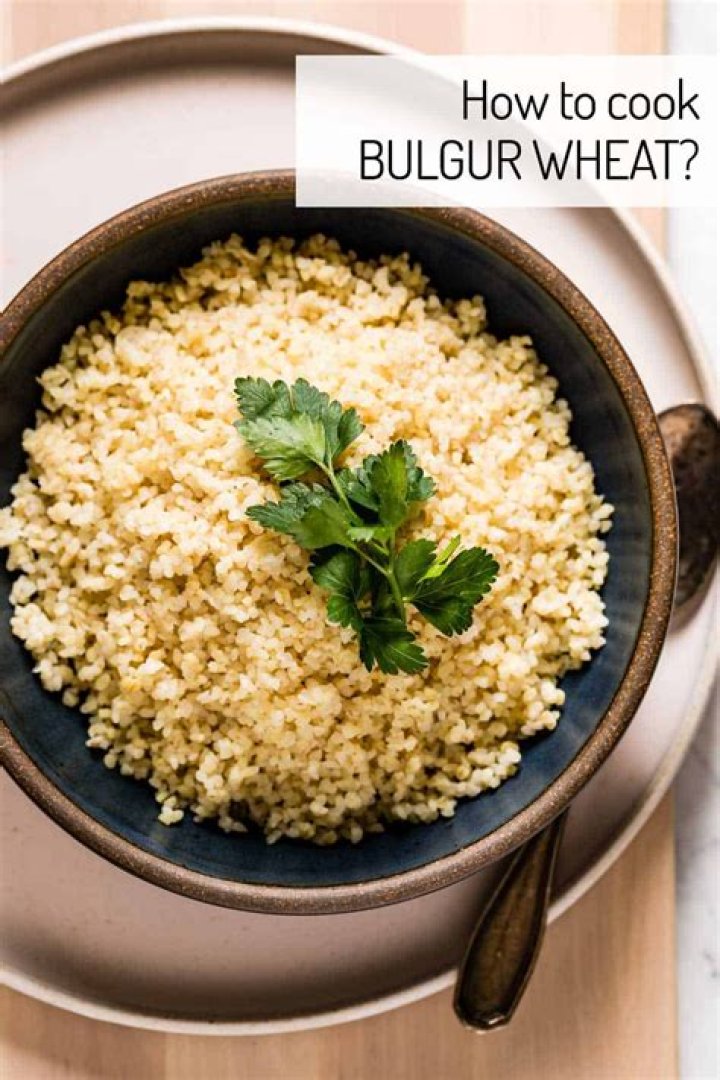 Why does bulgur wheat cook quickly?
