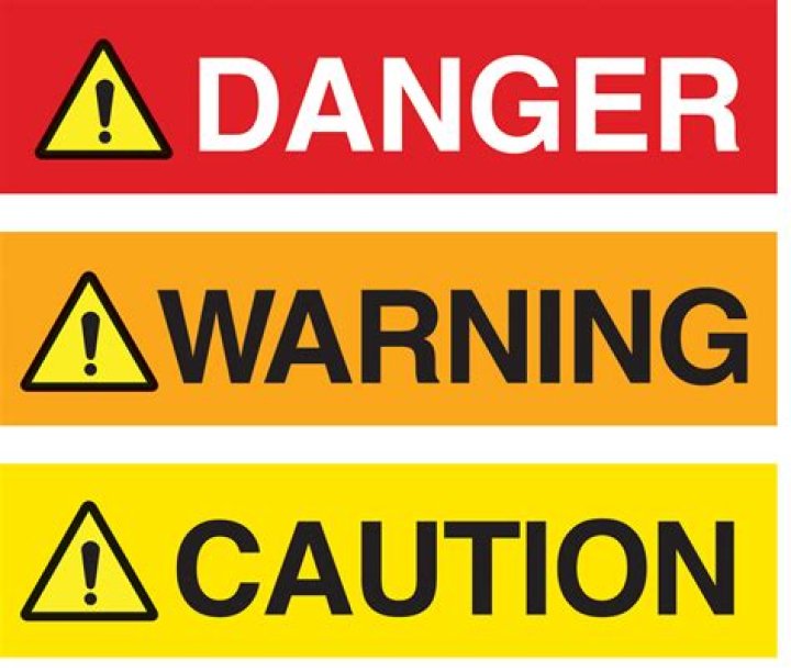 Why is caution important?